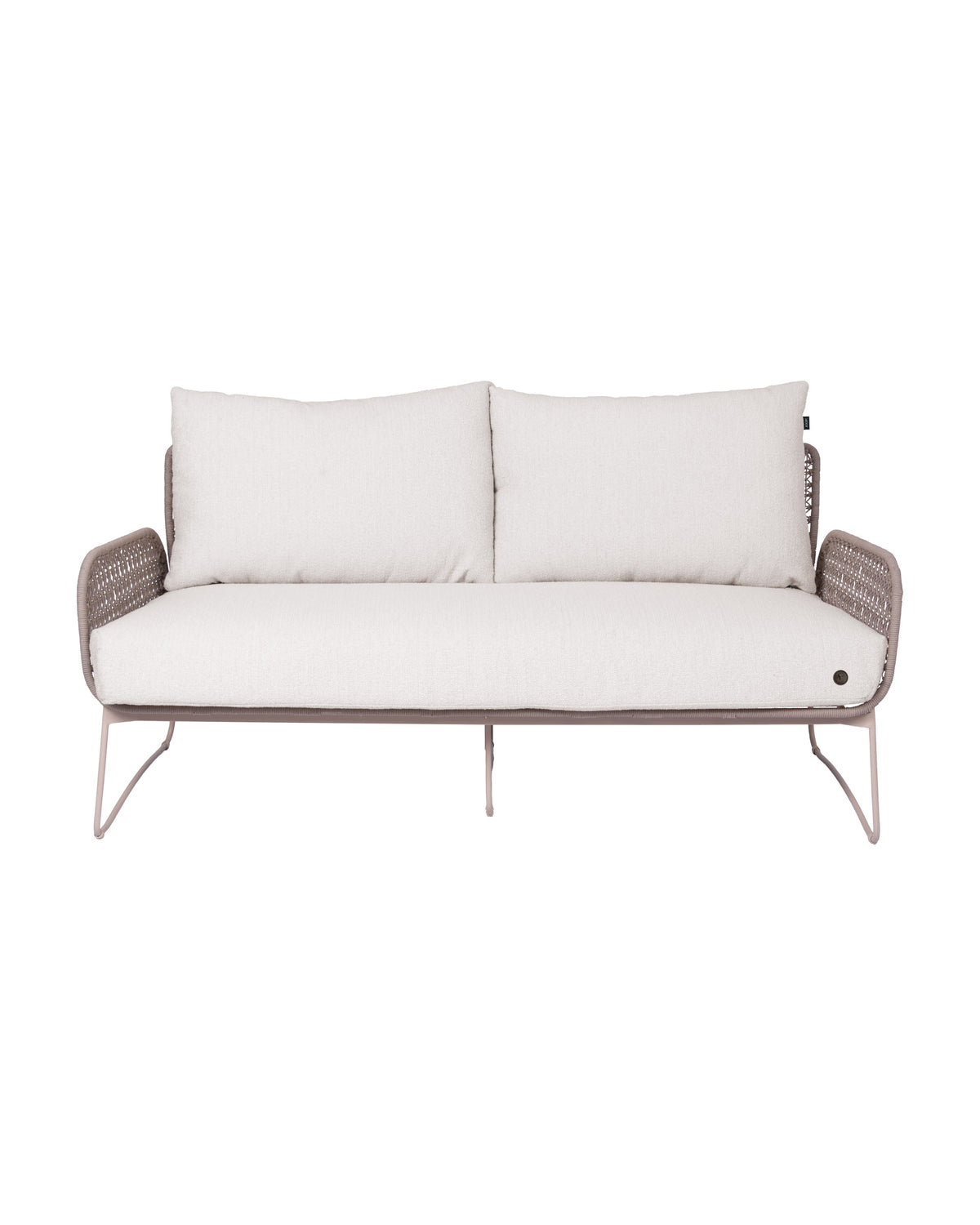 JOOP! MESH LIVING 2.5 SEATER CREAM WITH 2 CUSHIONS