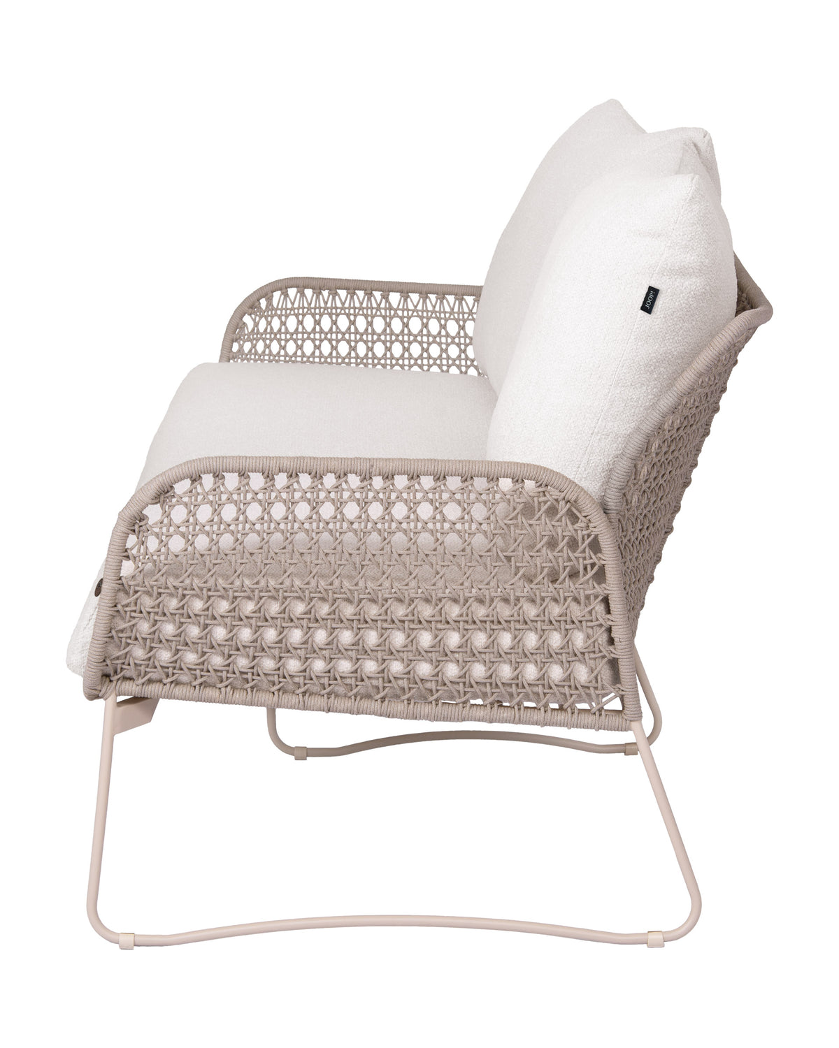 JOOP! MESH LIVING 2.5 SEATER CREAM WITH 2 CUSHIONS