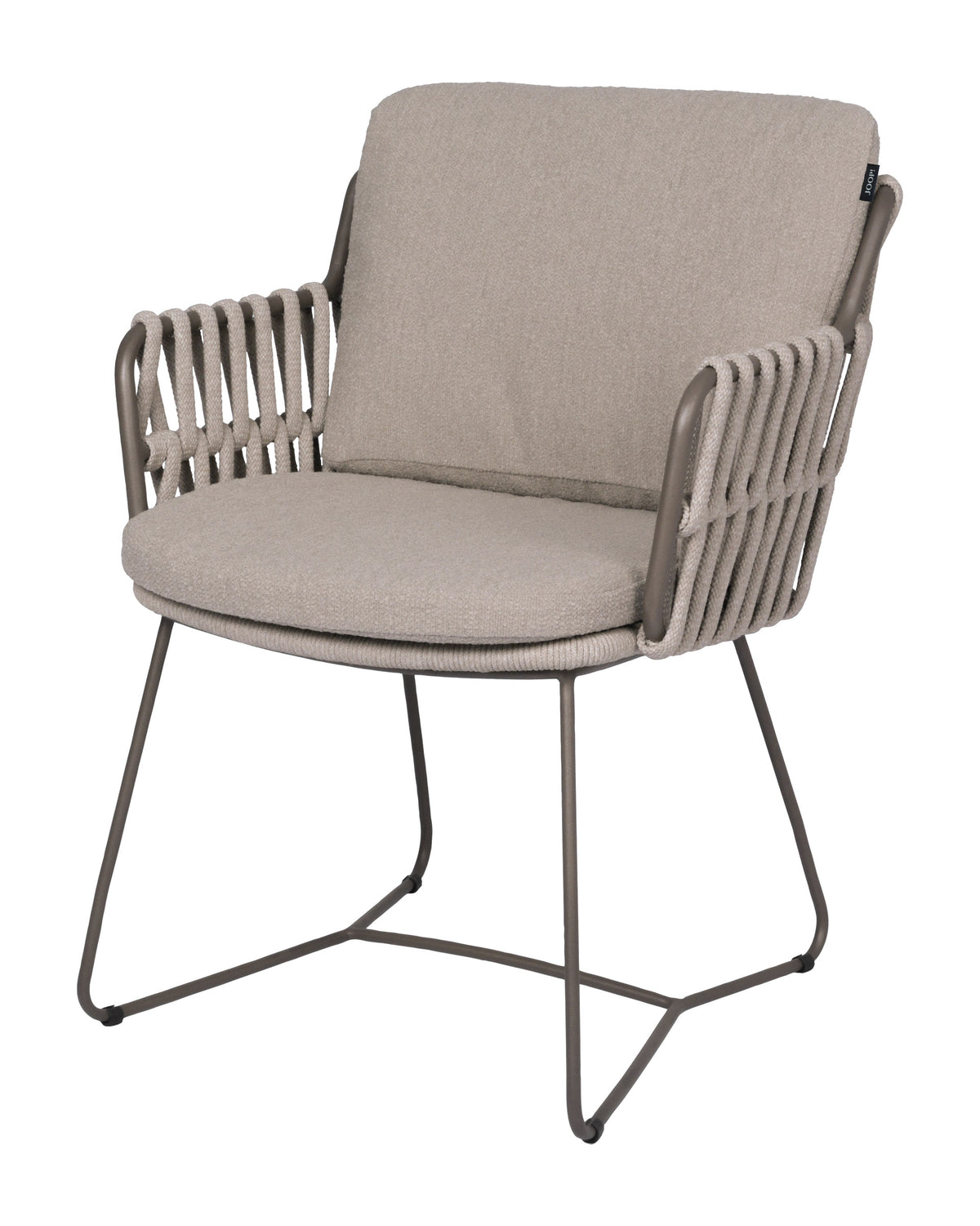 JOOP! RELAX DINING CHAIR EARTH WITH 2 CUSHIONS