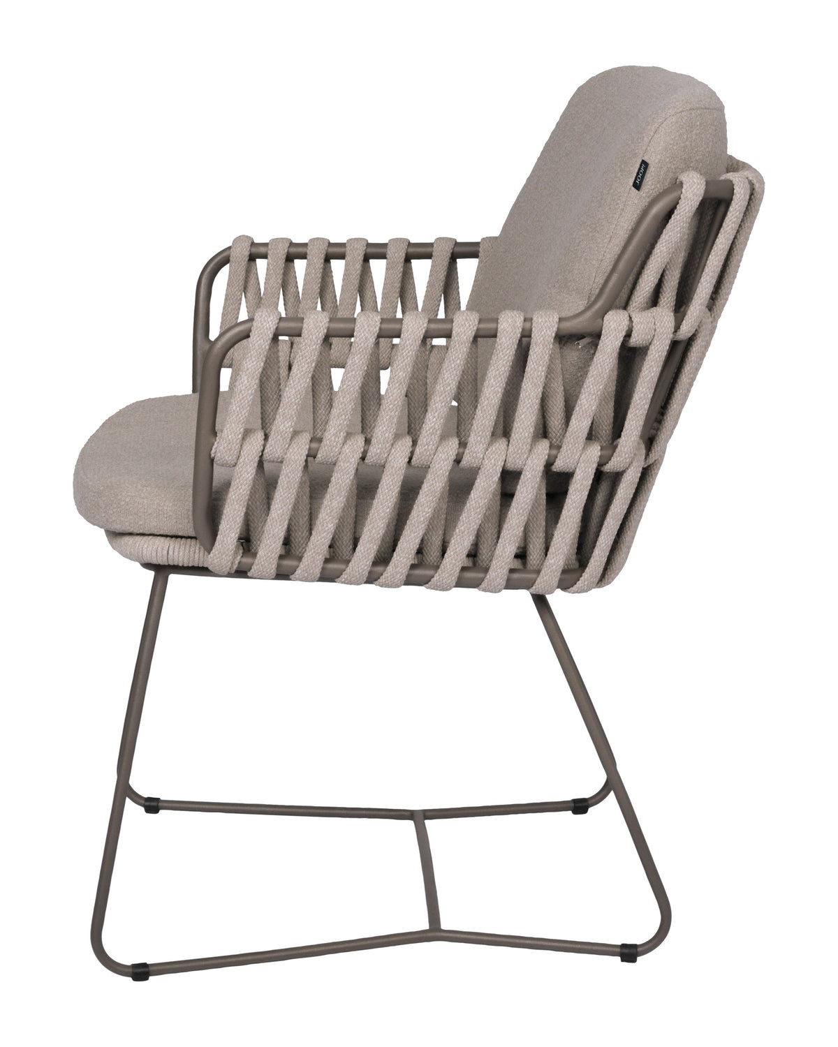 JOOP! RELAX DINING CHAIR EARTH WITH 2 CUSHIONS