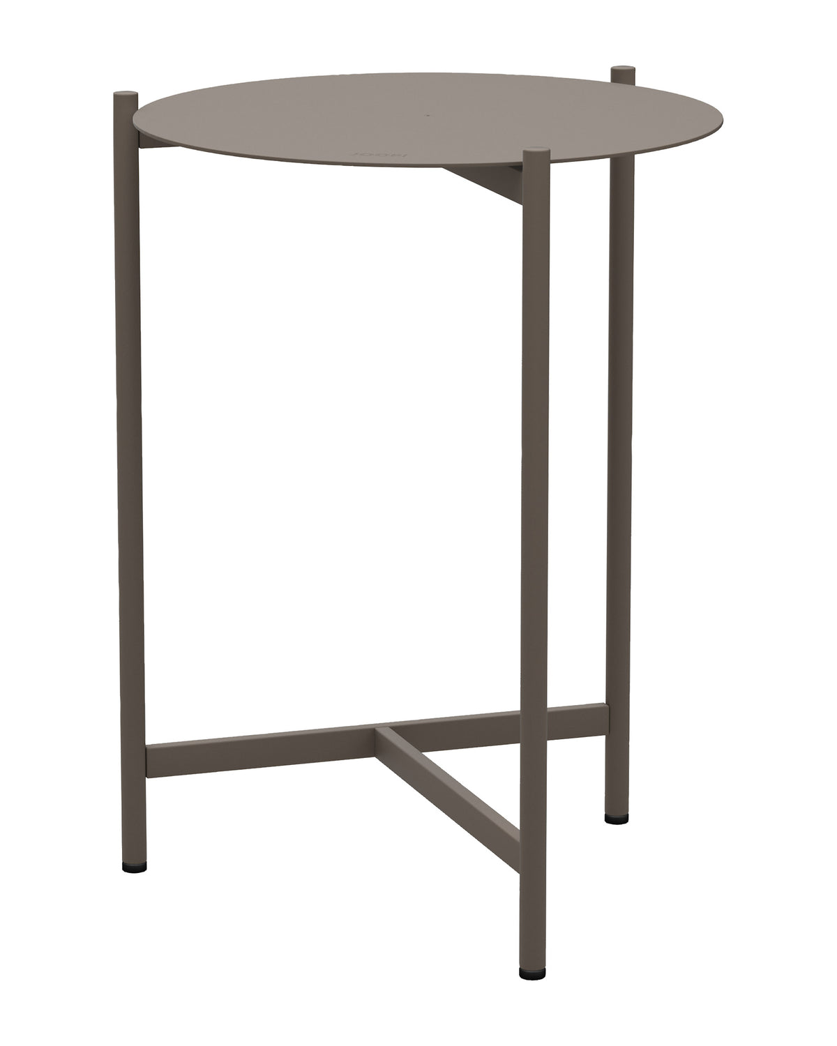 JOOP! SERVE Round Coffee Table for Ø 36 cm JOOP Tray H. 50 cm Base Frame earth