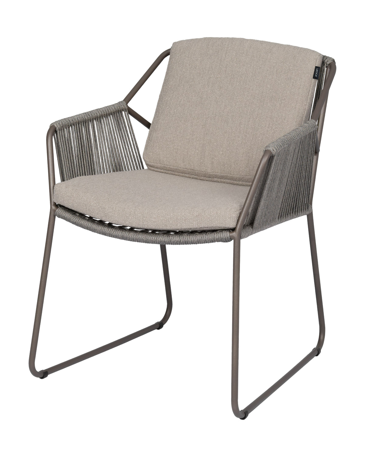 JOOP! SHARP DINING CHAIR EARTH WITH 2 CUSHIONS