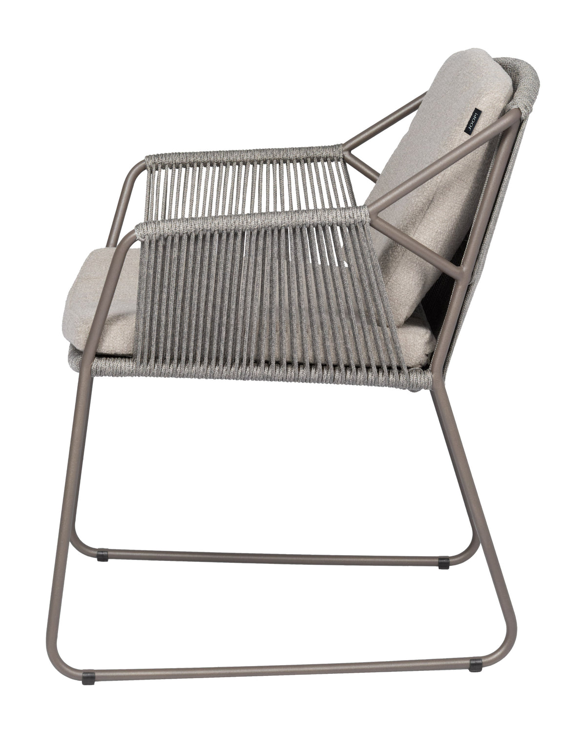 JOOP! SHARP DINING CHAIR EARTH WITH 2 CUSHIONS